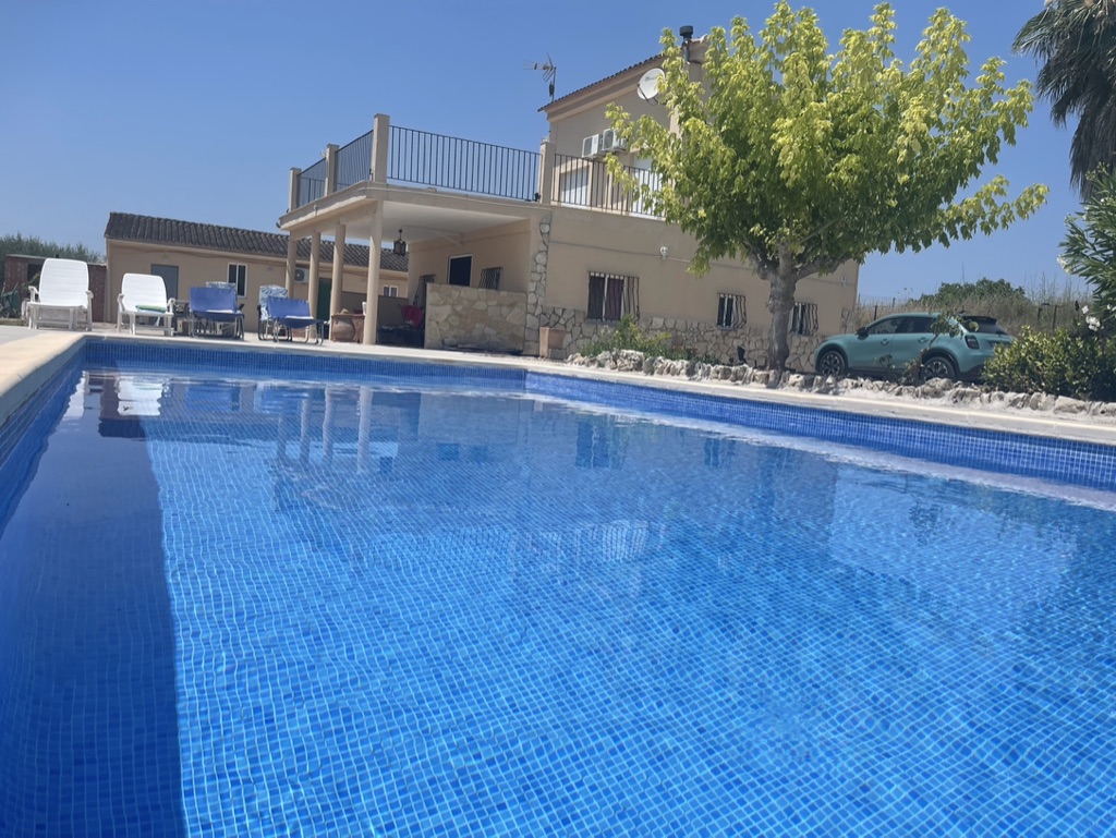 Villa pool view
